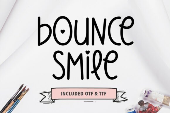 Bounce Smile: A Whimsical Font for Creative Web Design