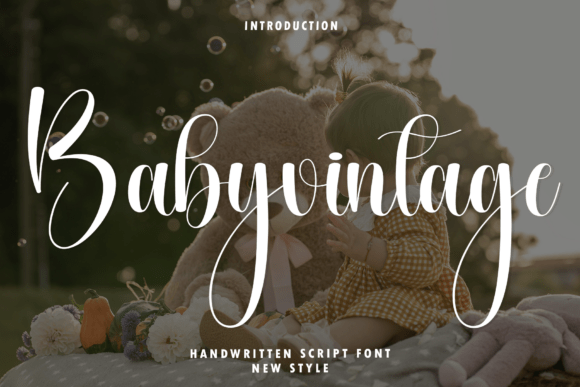 Bring Elegance to Your Creations with Babyvintage Font