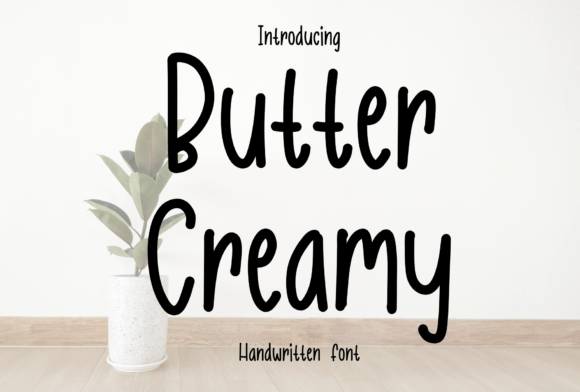 Butter Creamy: A Charming Font for Engaging Campaigns