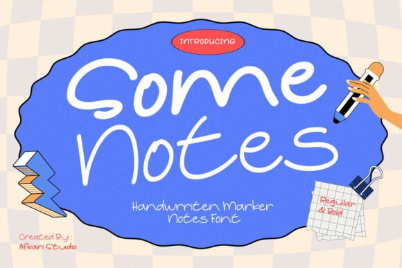 Captivate Your Audience with Some Notes Font