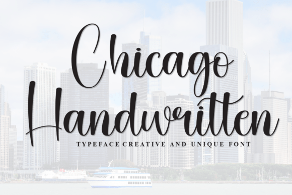 Chicago Handwritten: A Perfect Font for Creative Makers