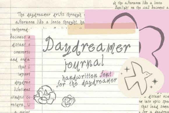 Daydreamer Journal: A Font for Creative Branding