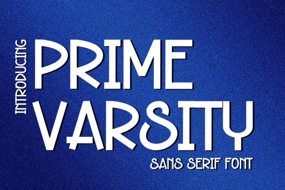 Elevate Your Editorial Design with Prime Varsity Font