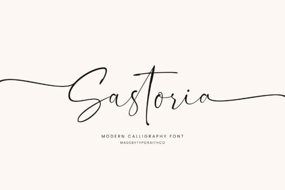Elevate Your Web Design with Sastoria Font