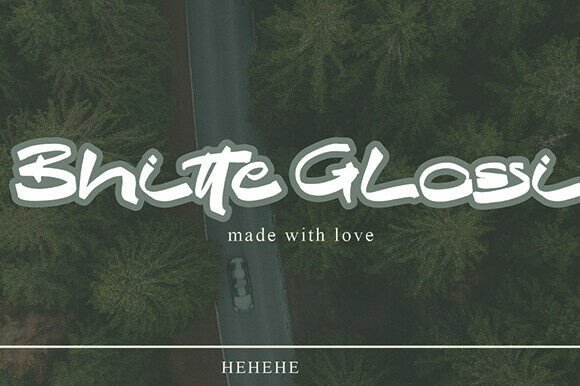 Enhance Your Brand with Bhitte Glossi Font