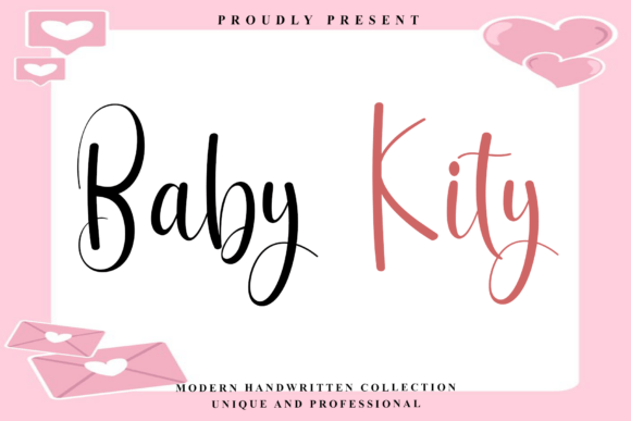 Enhance Your Editorial Design with Baby Kity Font