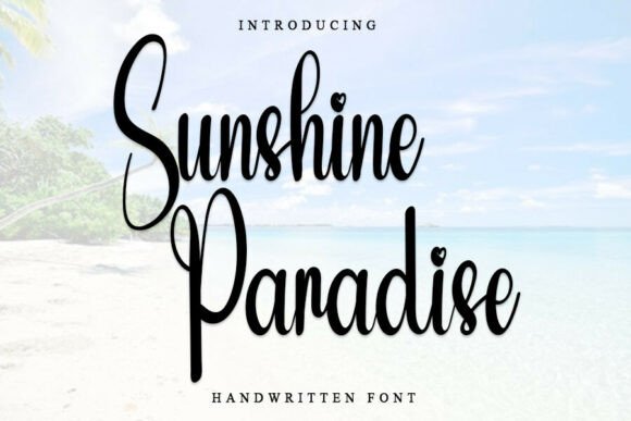 Enhance Your Web Design with Sunshine Paradise Font