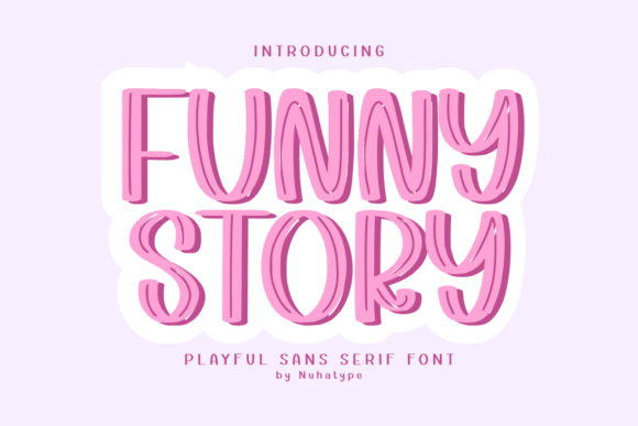 Funny Story: A Charming Handwriting Font for Creative Projects