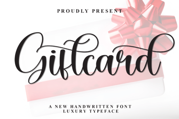 Giftcard: A Premium Font for Editorial Elegance