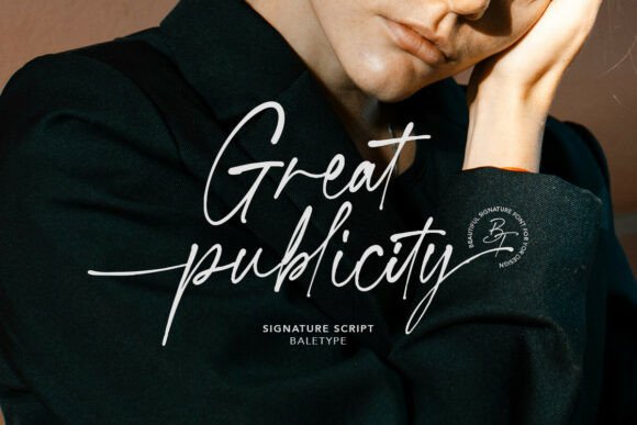 Great Publicity: A Handwritten Font for Modern Web Design