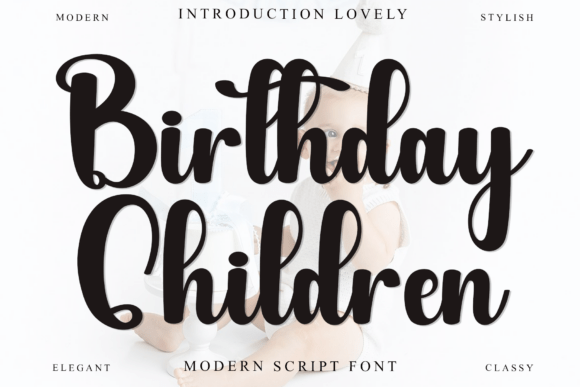 How Birthday Children Font Can Elevate Your Brand