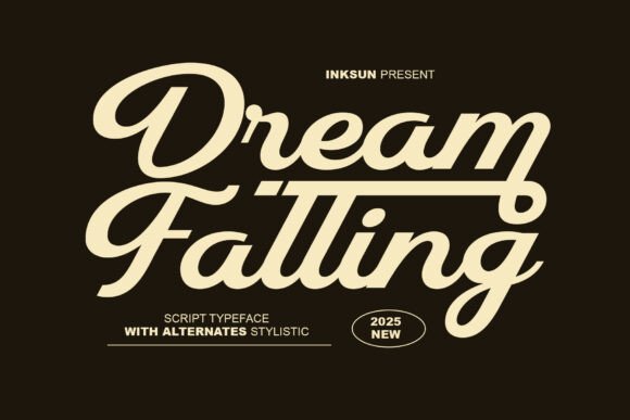 Introducing Dream Falling: A Bold Script Font for Modern Web Design