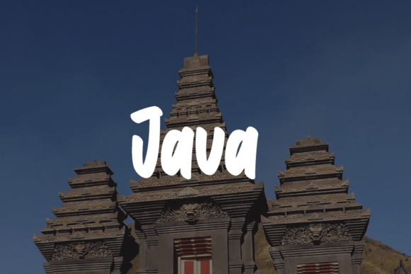 Java: A Versatile Typeface for Modern Branding