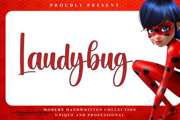 Laudybug: A Fresh Script Font for Modern Campaigns