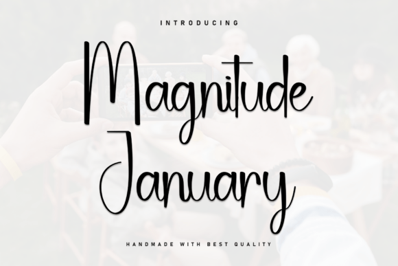 Magnitude January: A Bold Script for Modern Marketers