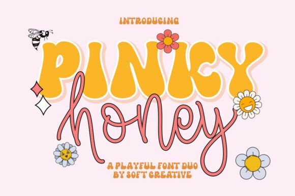 Pinky Honey: A Charming Font Duo for Editorial Design