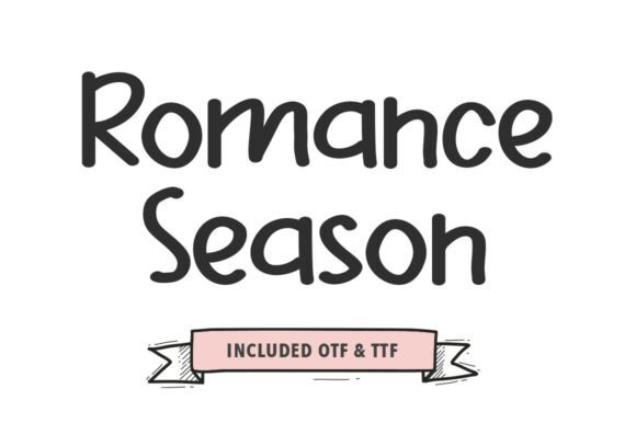 Romance Season: A Handwritten Font for Elegant Web Design