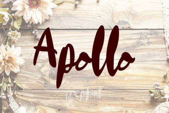 Transform Your Brand with Apollo: A Charming Script Typeface