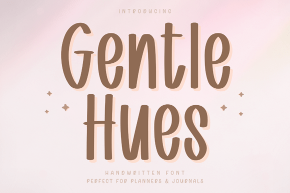Transform Your Brand with Gentle Hues: A Calm and Clean Font