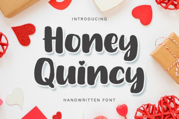 Transform Your Creations with Honey Quincy Font
