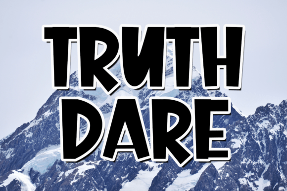 Truth Dare: A Premium Script Font for Modern Campaigns