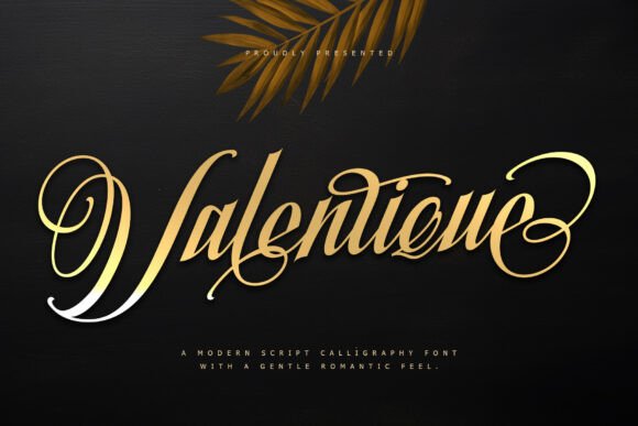 Valentique: A Modern Script Font for Elegant Editorial Design