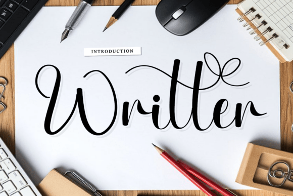 Writter: A Handwritten Font for Stunning Web Design