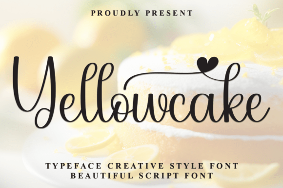 Yellowcake: A Charming Display Font for Creative Branding